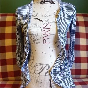 Stripe Light Cardigan XS